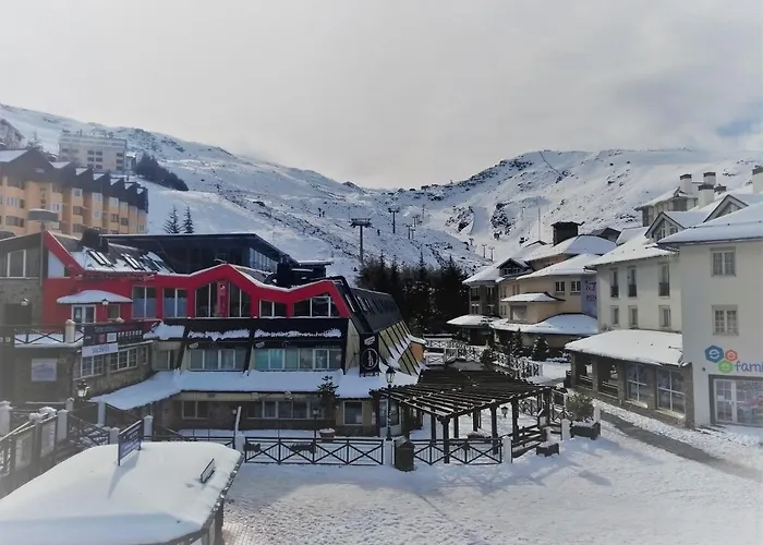 Todosierranevada Zona Baja - De 4 - Junto A Telecabinas Апартаменти *